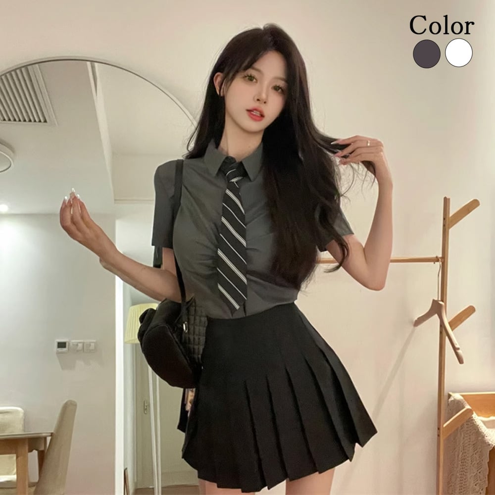 カレッジスタイルコーデセットアップ