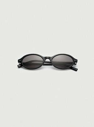 [The Barnnet] Margot Oval Sunglasses_Black 正規品 韓国ブランド 韓国通販 韓国代行 韓国ファッション ザ バーネット ザバーネット 日本 店舗