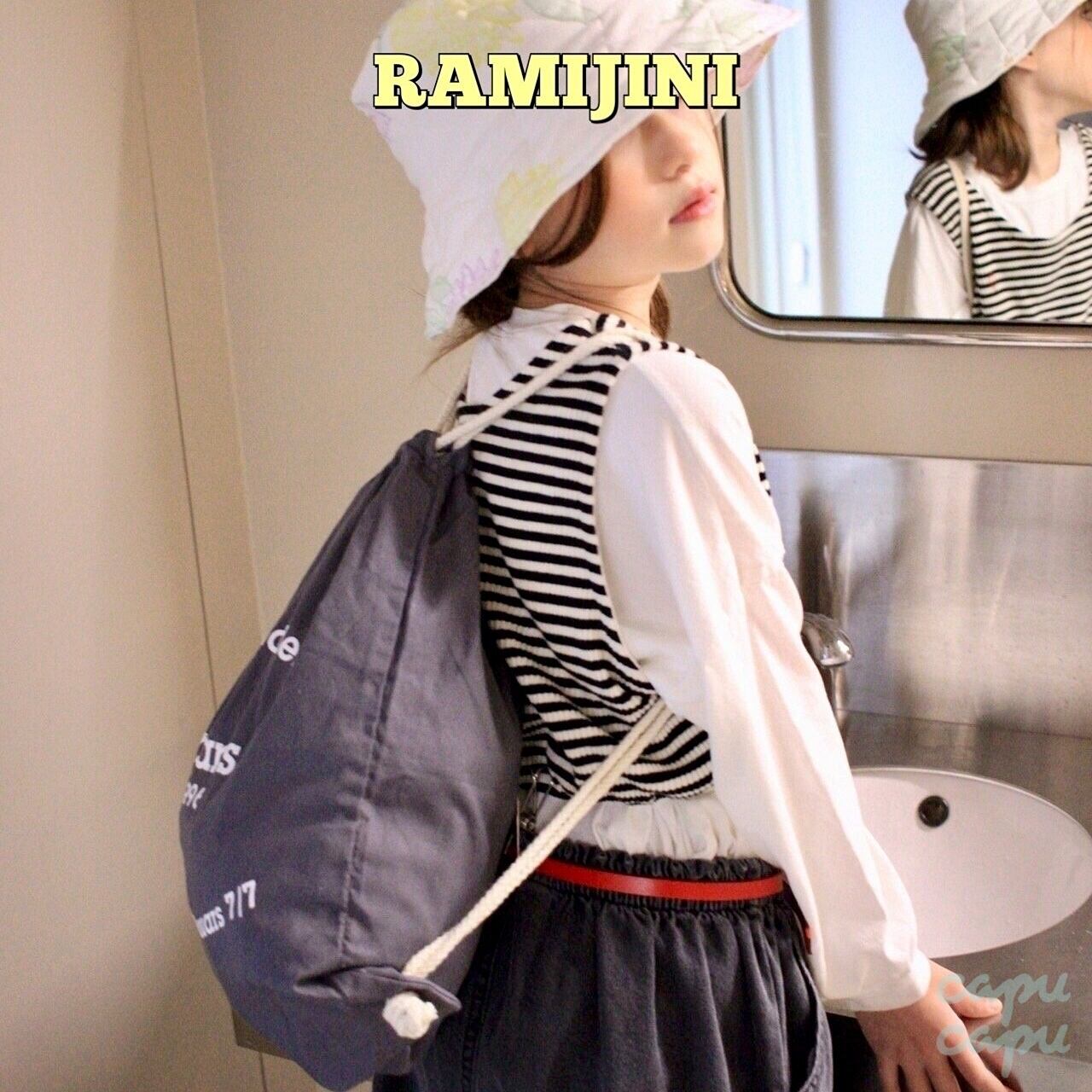 «sold out»«ジュニアサイズあり» RAMIJINI ベーグルカットソー 4colors