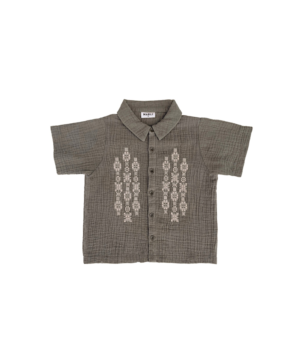 MABLI　FOLK SHIRT - KOALA/B_2