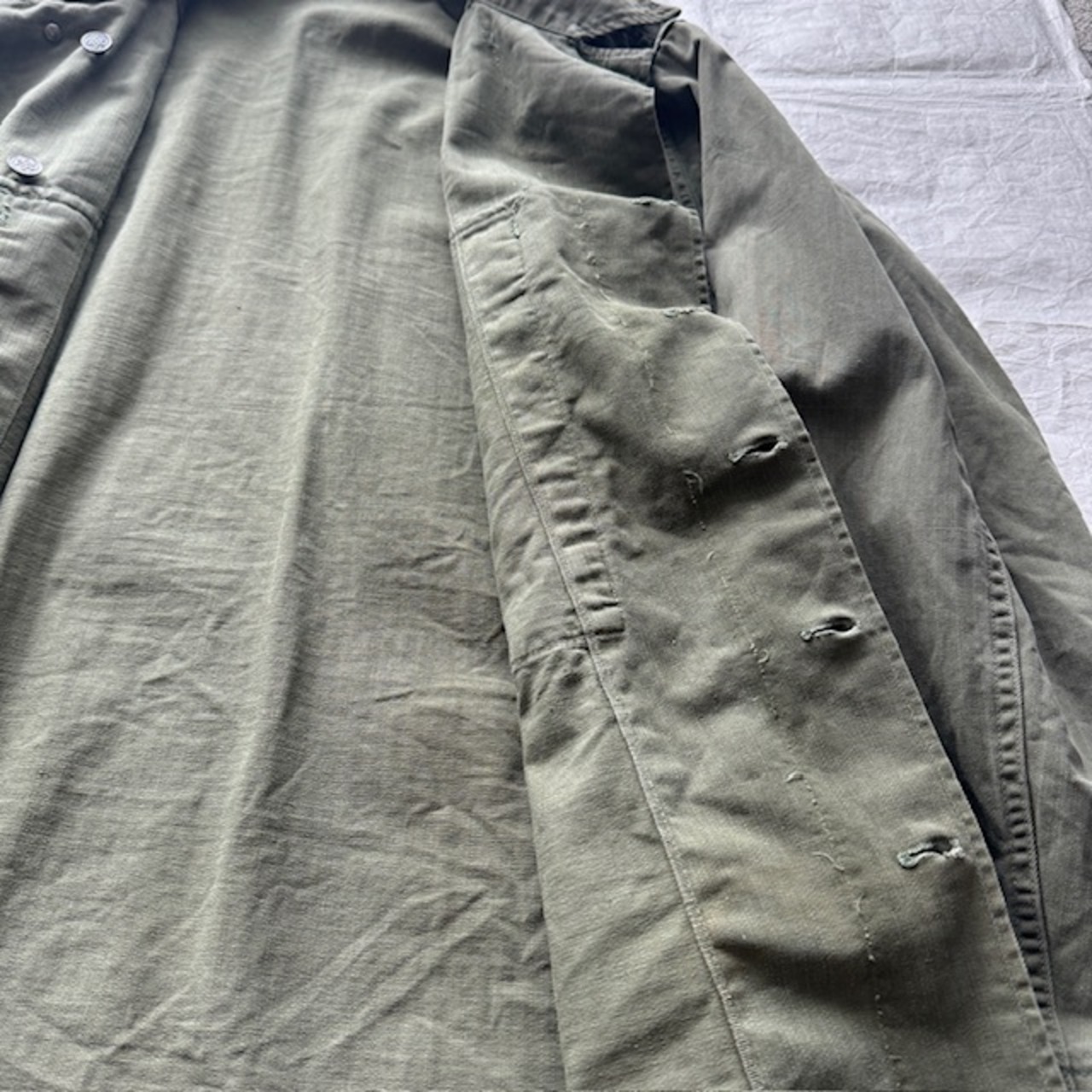 US Army M-43 HBT ジャケット 38 40s 画像9