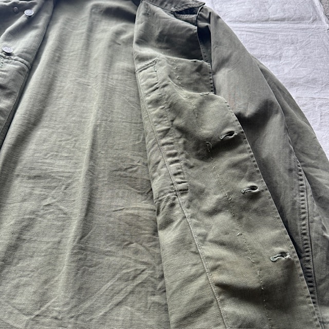 US Army M-43 HBT ジャケット 38 40s 画像9