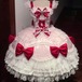 甘ロリ♡全４カラー　ふわふわリボン付きフリルドレス　wanpi48★