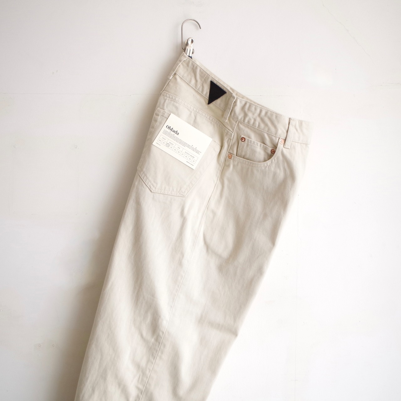 Oblada  BUDDY JEANS　IVORY