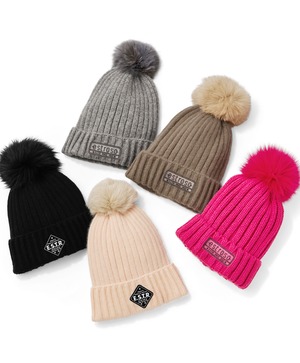 estroso（エストロッソ）BOBBLE HAT ボブルハット（UNISEX） ES23AW-AC006