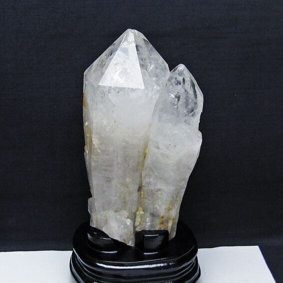 2Kg 水晶 原石 台座付属 一点物 181-5590