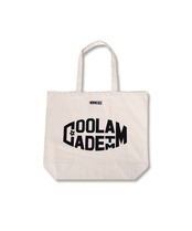 【直営限定ITEM】COOLA オーバルロゴプリントラージトートバッグ (BLACK)　CQ-48550H