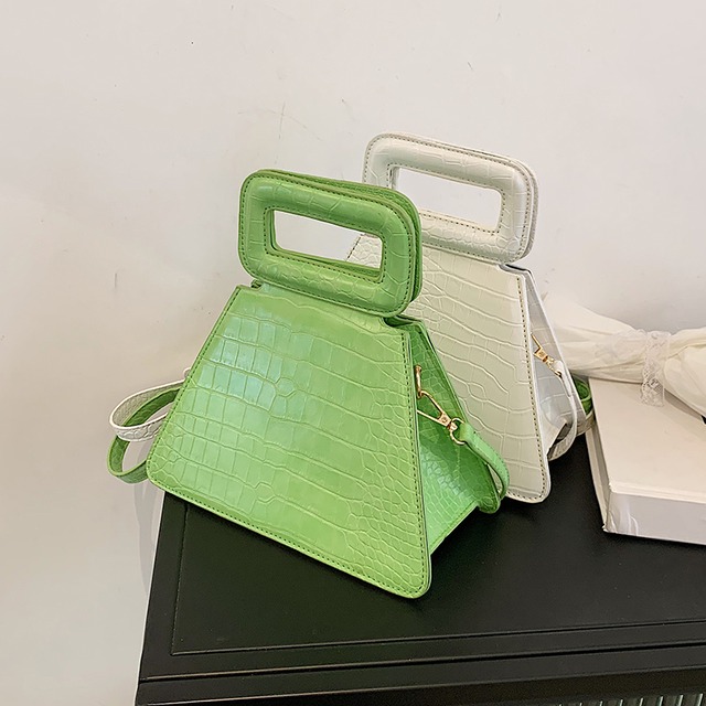 パターンサマー 夏物 スクウェア メッセンジャーバッグ 手作りハンドバック28713947985