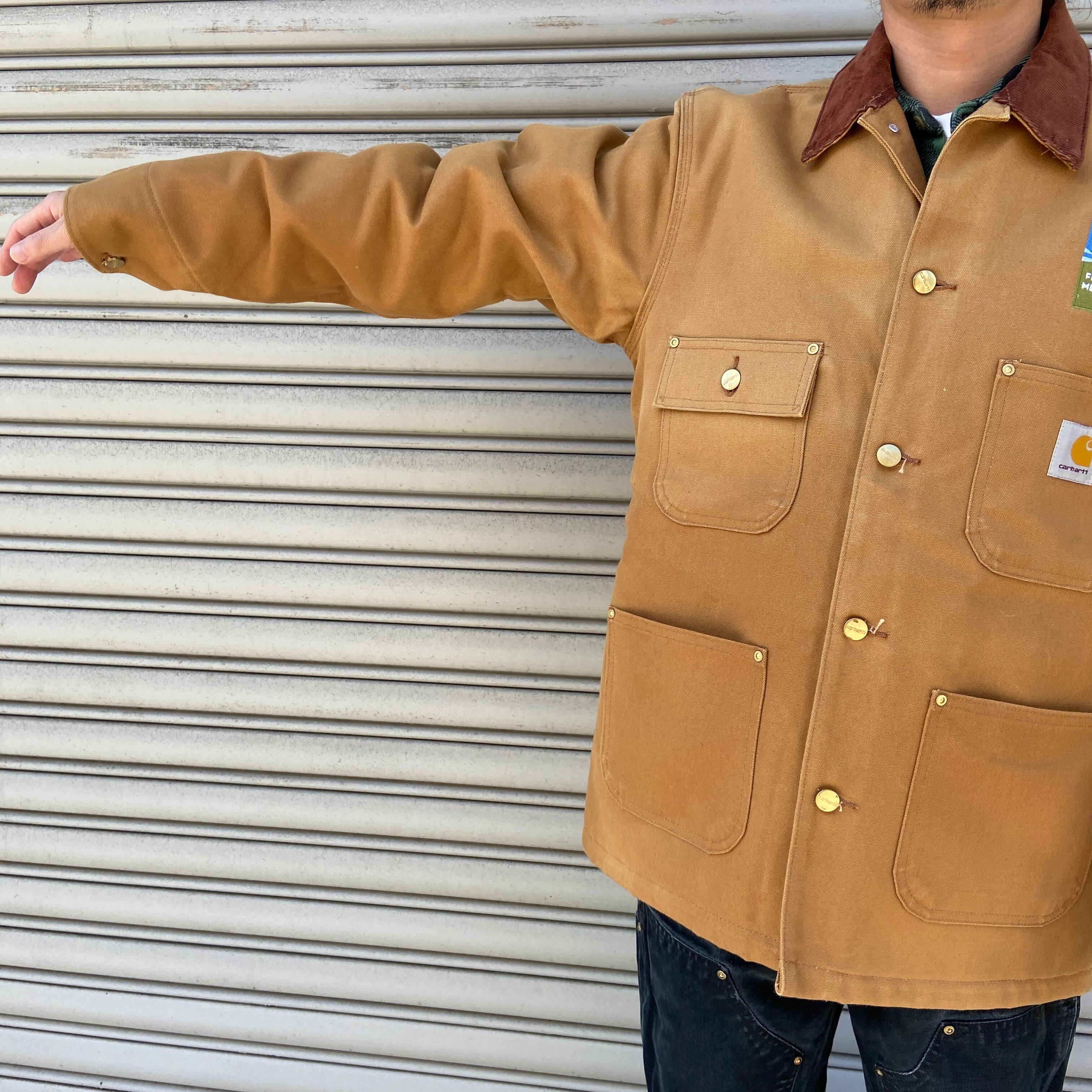 タグ付き未使用 carhartt カーハート ミシガンチョアコート ダック
