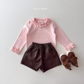 韓国子供服 / 26Autumn / 〖取寄〗DAILYBEBE / シャルルTシャツ / キッズ服 / ジュニア服 / 秋服 *XS~JL*