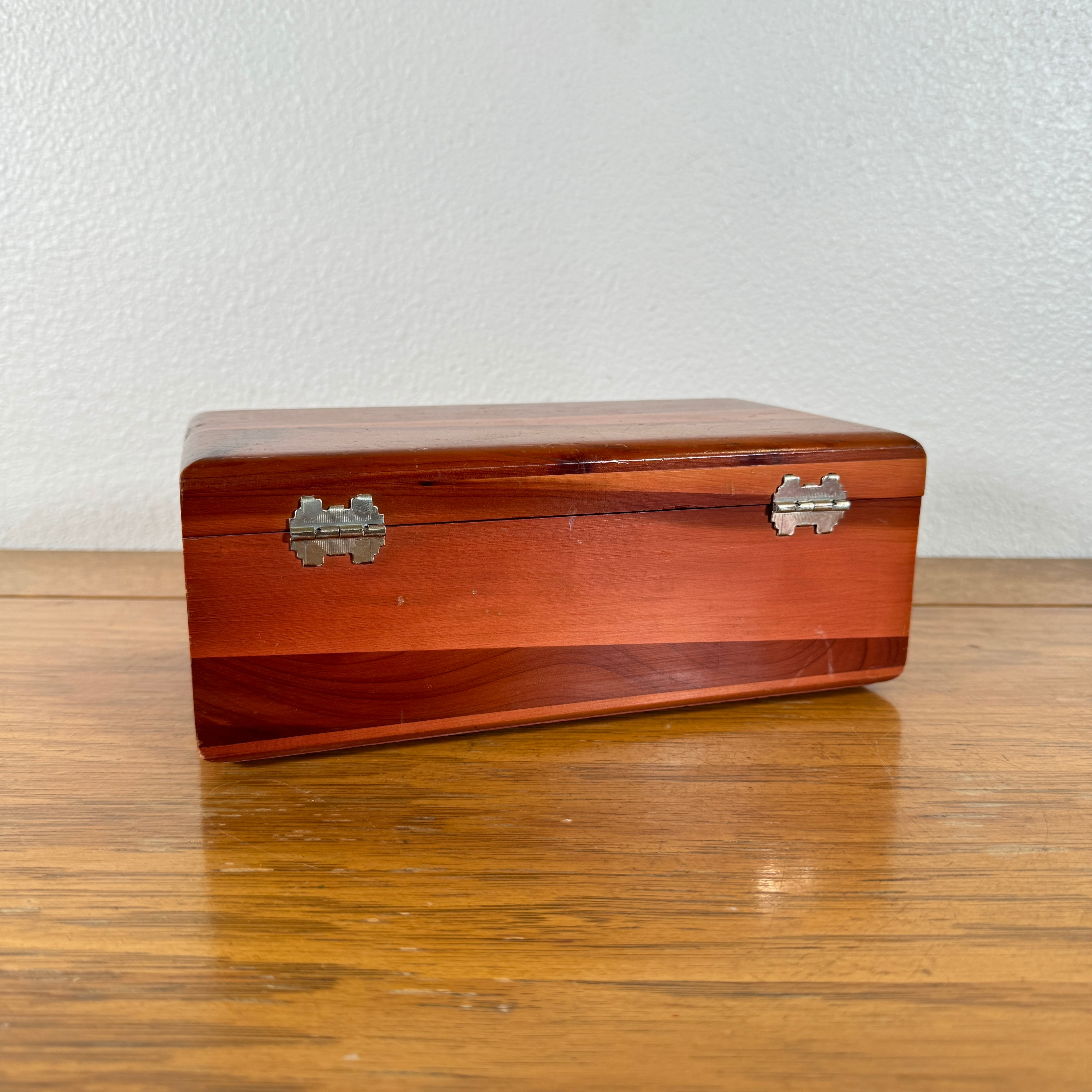 ヴィンテージウッドボックス LANE レーン シダー 収納ボックス 小物入れ 1154 ビンテージ LANE レーン 木製 鍵付き シダーボックス 収納