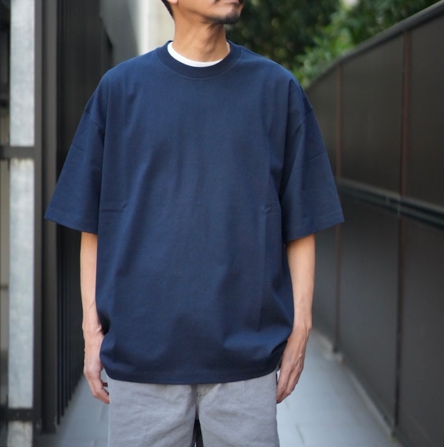 alvana(アルバナ) / 空紡天竺 S/S TEE -NAVY-(ACS-C001)