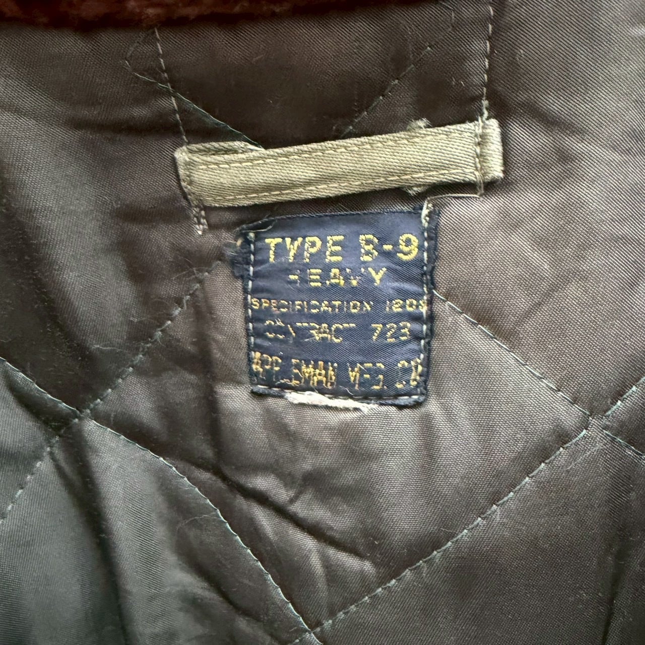 50s USAF 米軍 B-9 フライトジャケット パーカー ヴィンテージ 民間 B