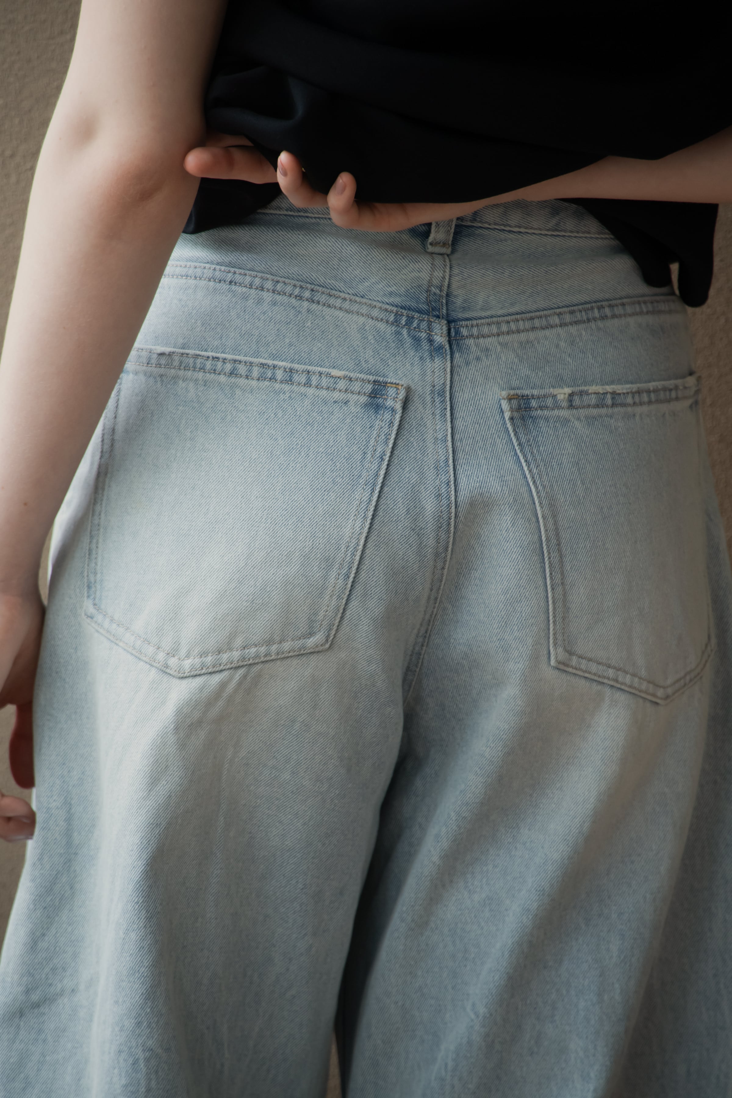 curve denim【通常販売】3〜7日営業日 | pois