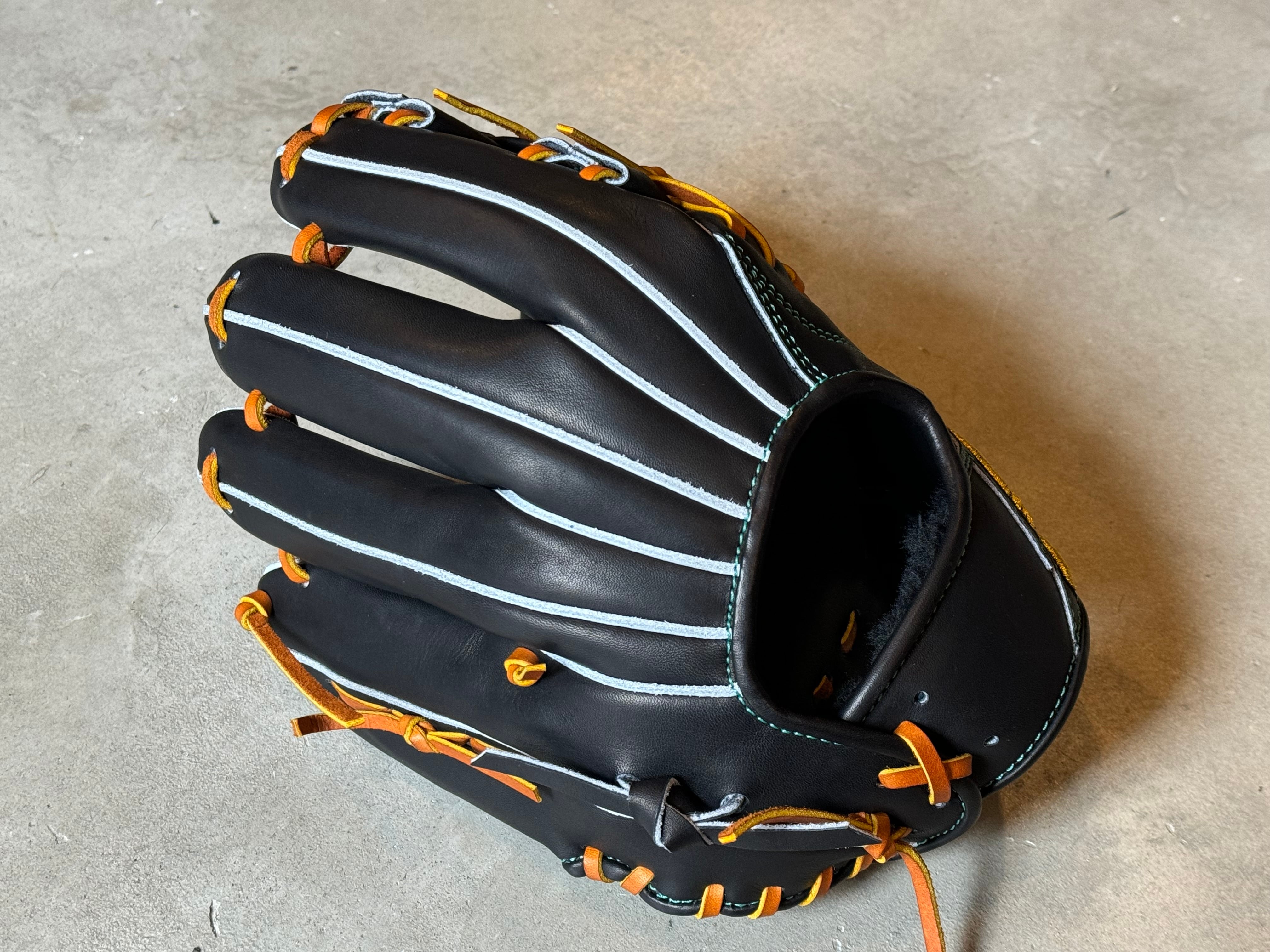 FIVE】硬式用グラブ 内野手用F601 ブラック | 野球専門店87スポーツ