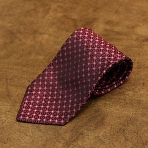 3614 GUCCI グッチ MADE IN ITALY シルク ネクタイ 中古 メンズ ブランド古着