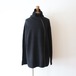 Ujoh " Turtle Neck Knit ( Black )"