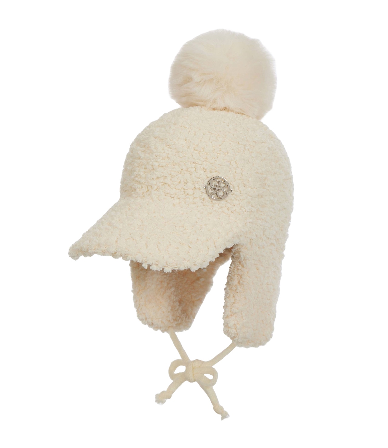 GOXO ゴーエックスオー エッセンシャルフラッピーイヤーハット アイボリー