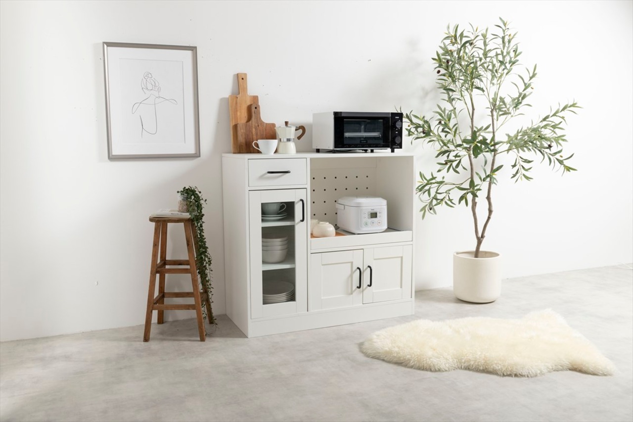 【幅88cm】Plum レンジ台