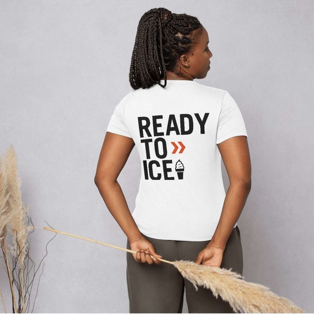 READY TO ICE半袖Tシャツ・オレンジ