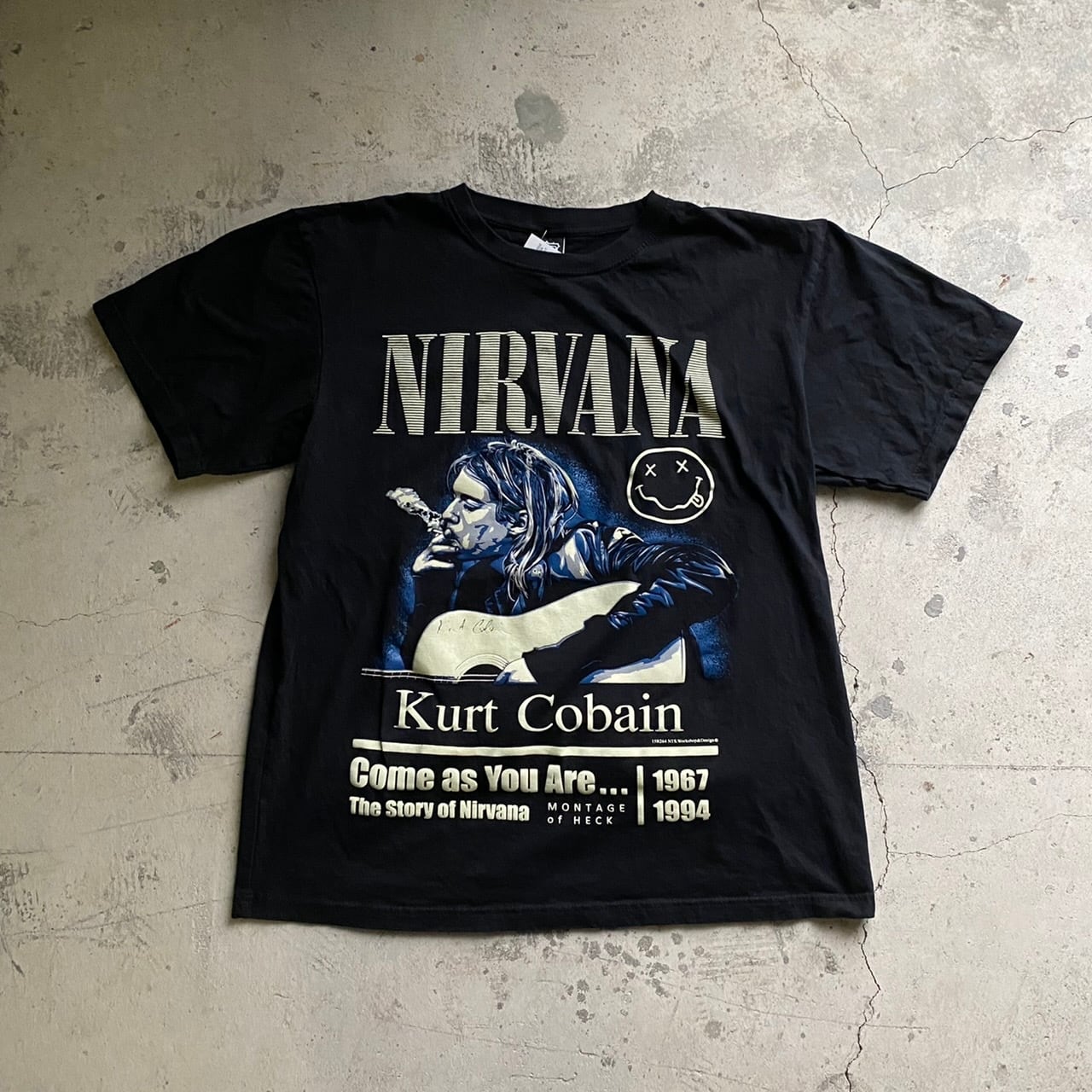 ROCK-TEE 128 ロック Tシャツ 264 NIRVANA ニルヴァーナ カート