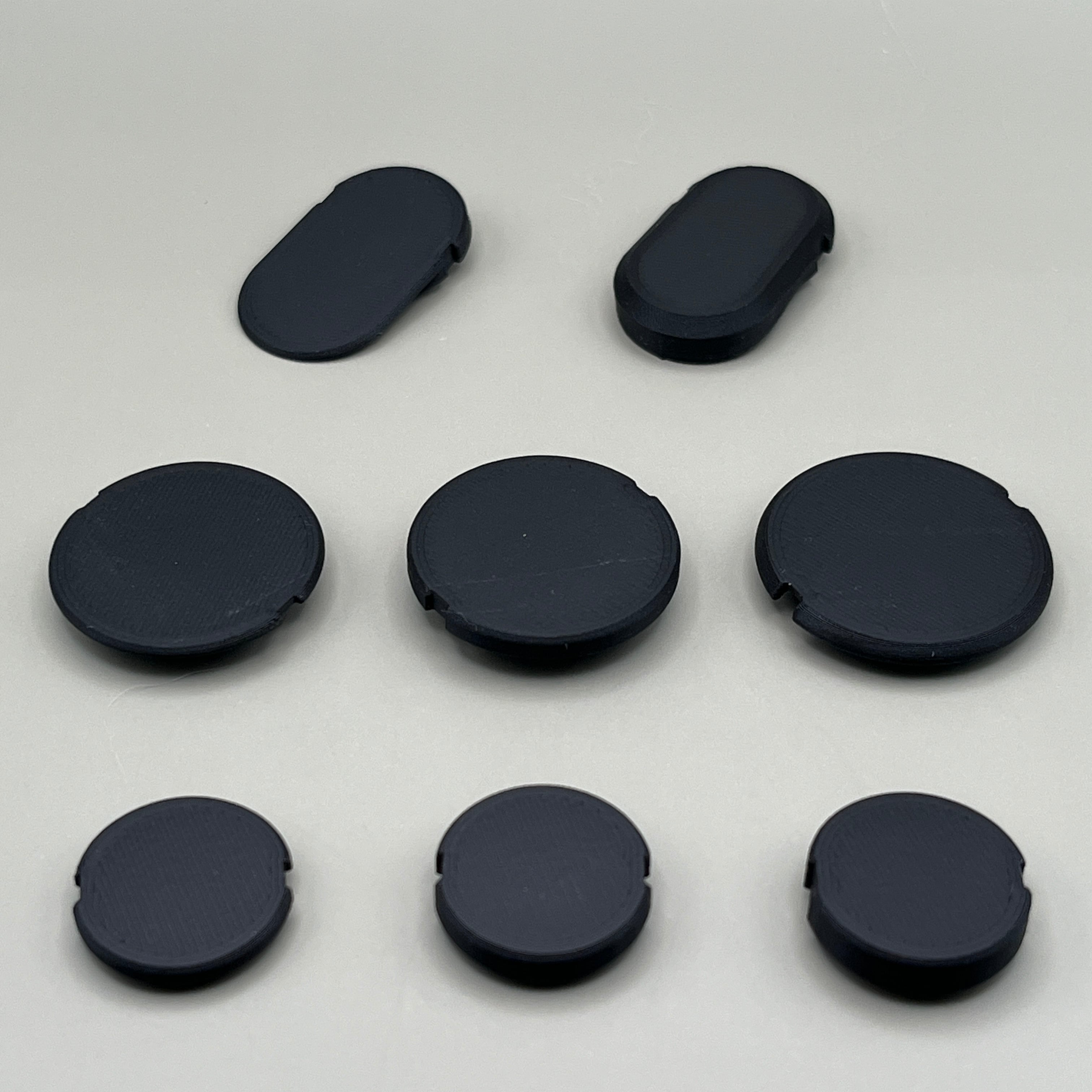 option 24φ用ボタントップ - 黒 - | RILEME FACTORY