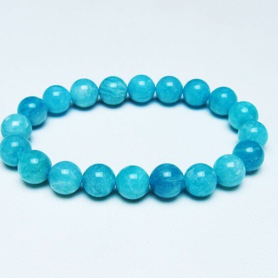 アマゾナイト ブレスレット 10mm 一点物 メール便可 [M便 1/10] 111-47757