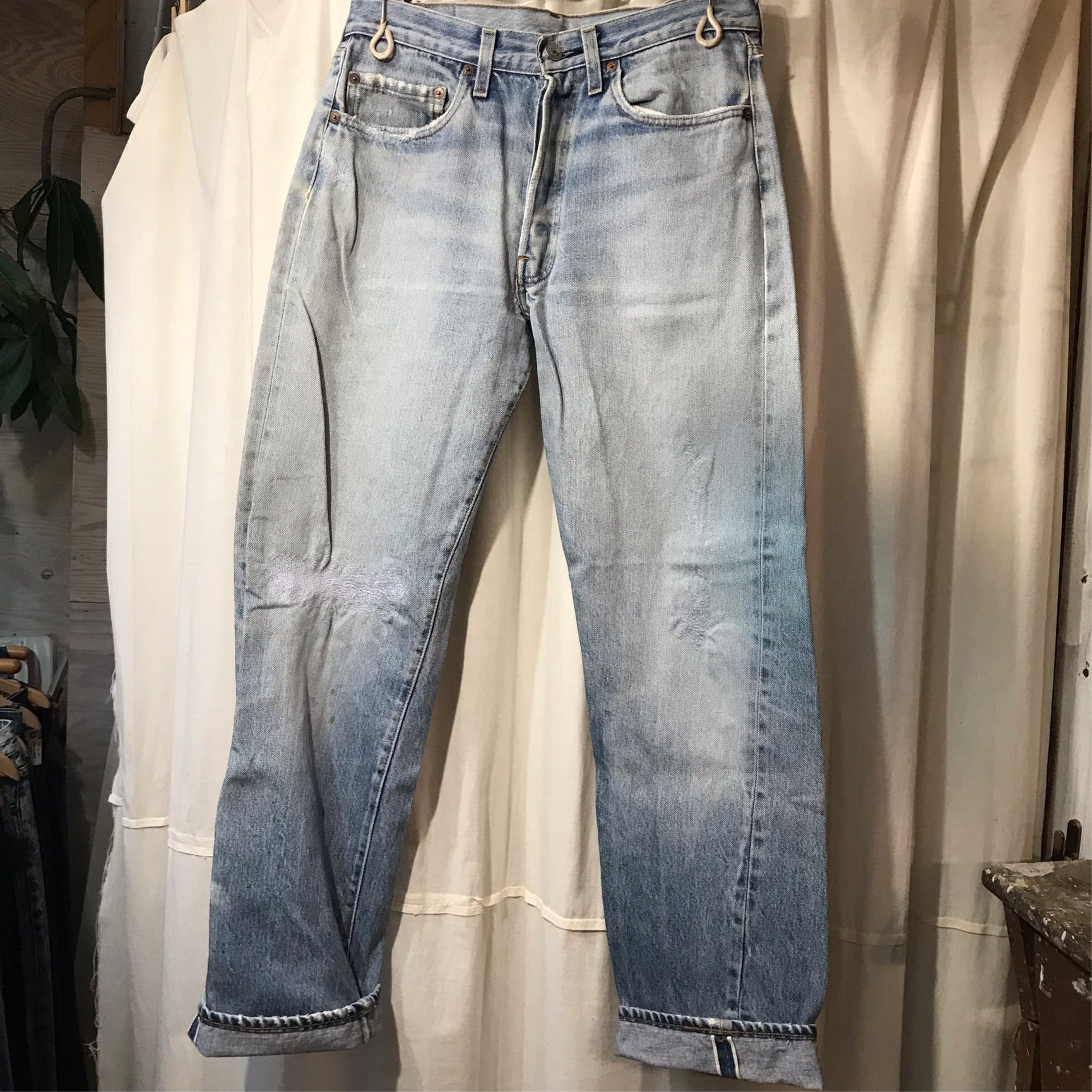 80’s vintage Levi's 501 リーバイス 赤耳 デニムパンツ W32