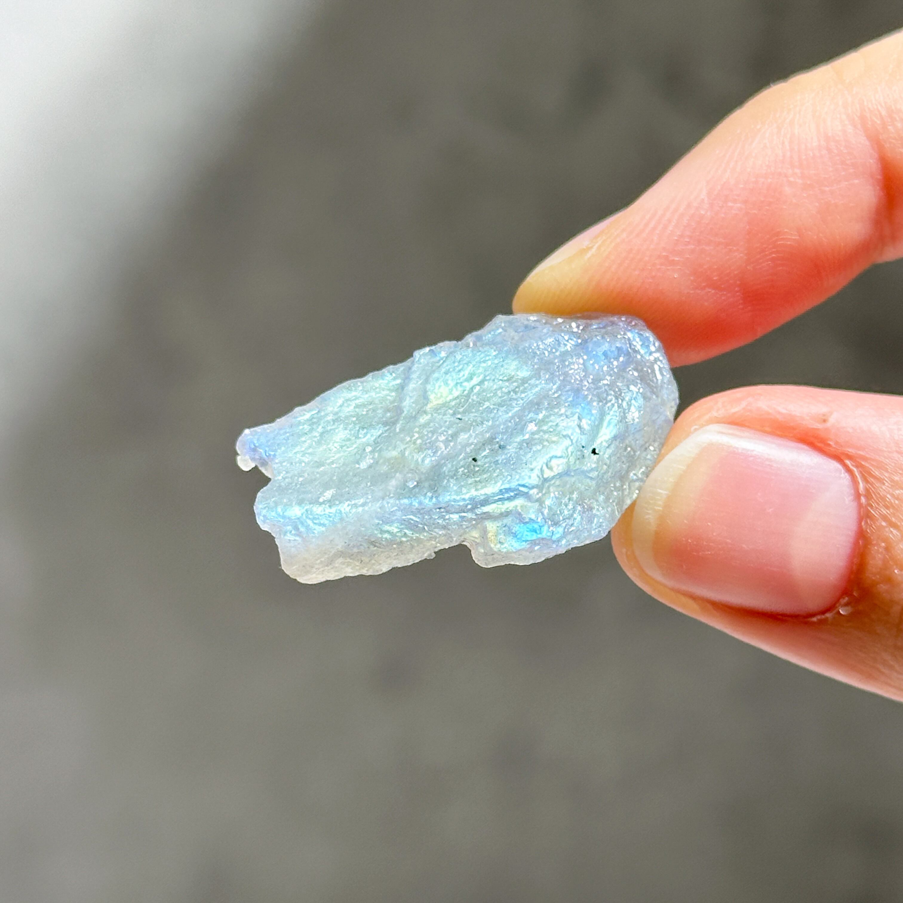 ホワイトラブラドライト 原石36◇ Labradorite ◇天然石・鉱物