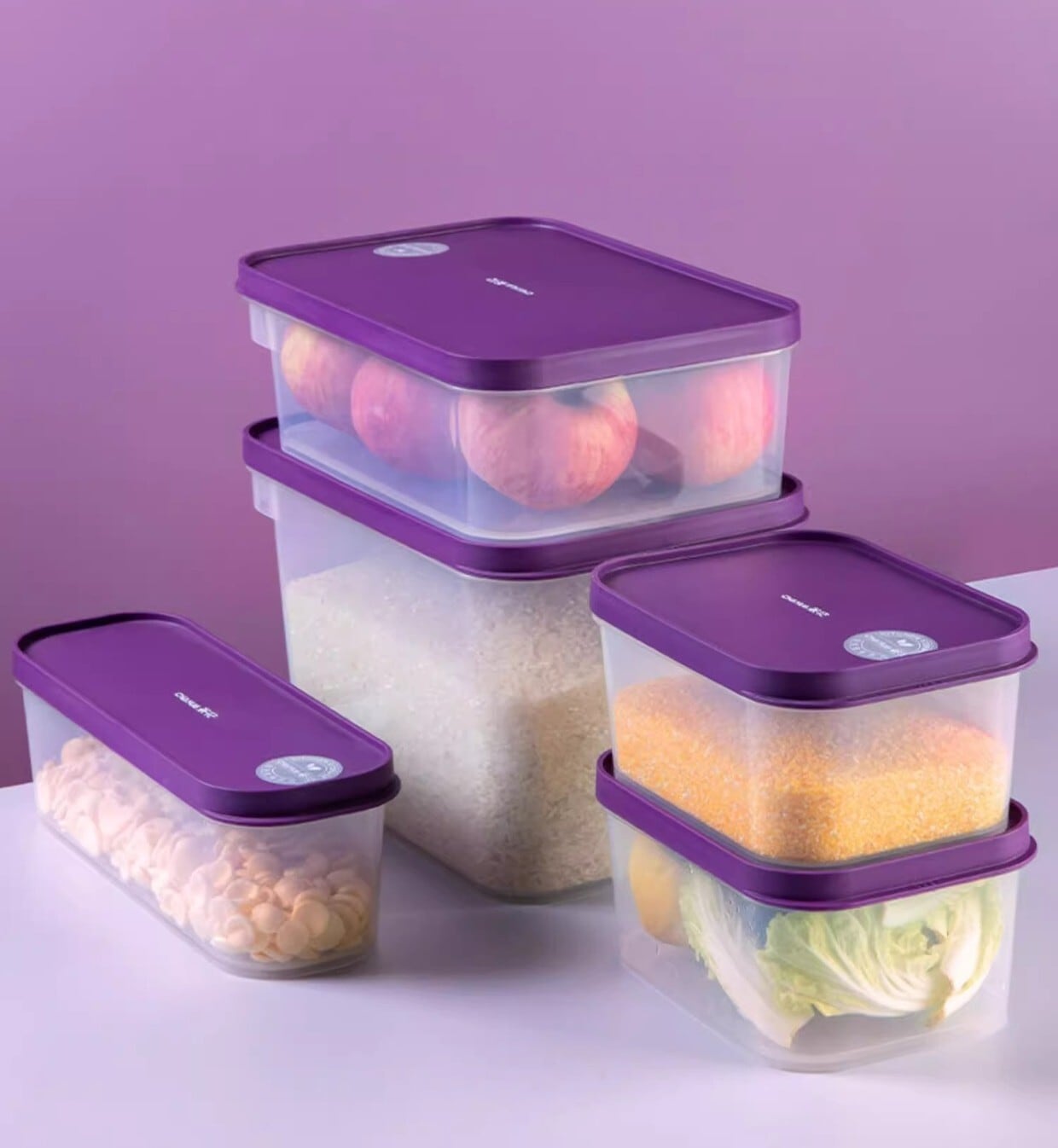 プラスチック保存容器 保存ボックス タッパー 1300ml 鮮度保持ケース