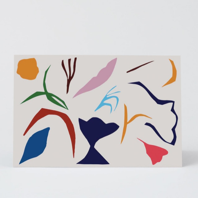 WRAP / ABSTRACT 1 ART CARD -Illustrated by Antti Kekki-