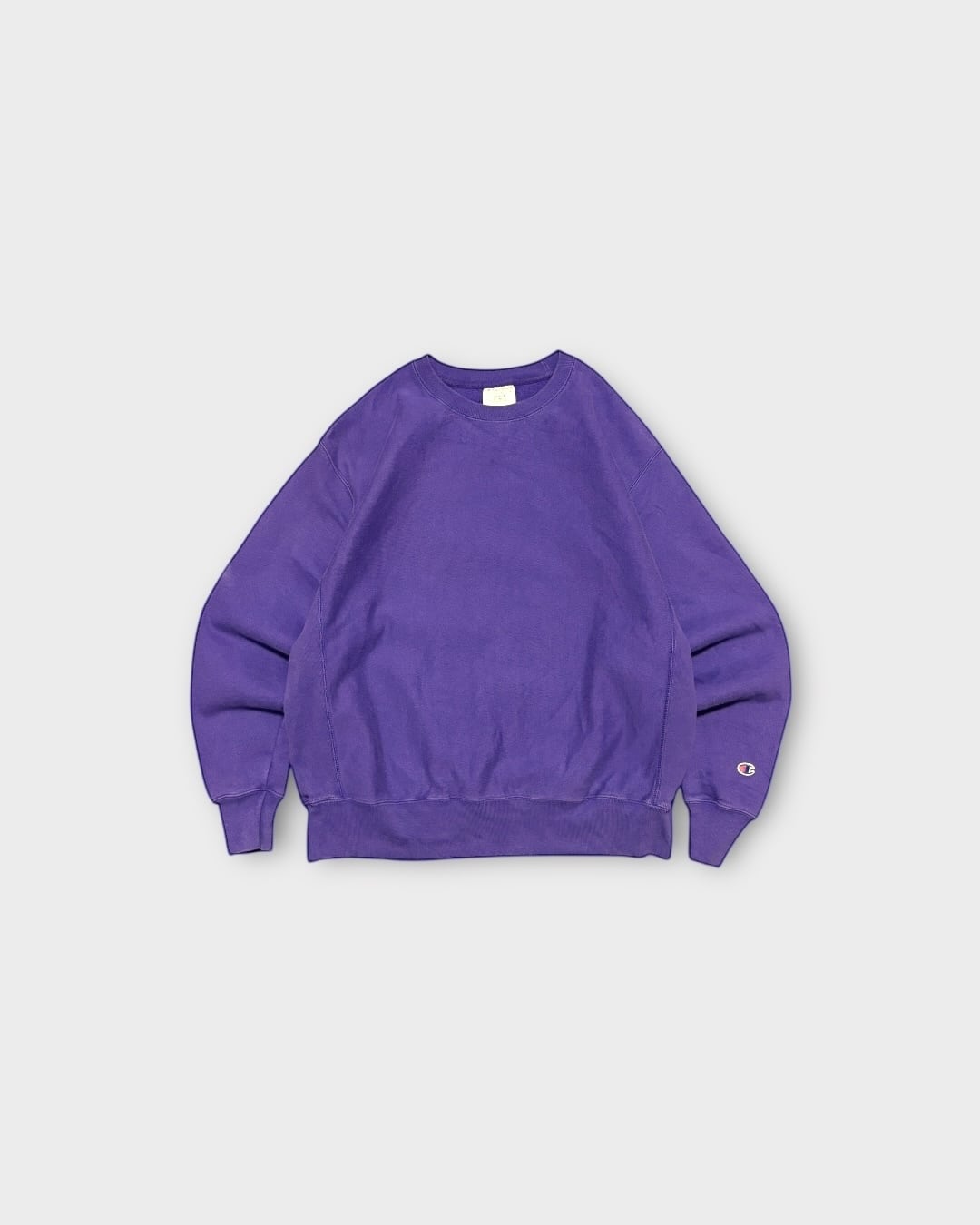 【Used】“Champion” Reverse Weave Crewneck Sweatshirt PURPLE