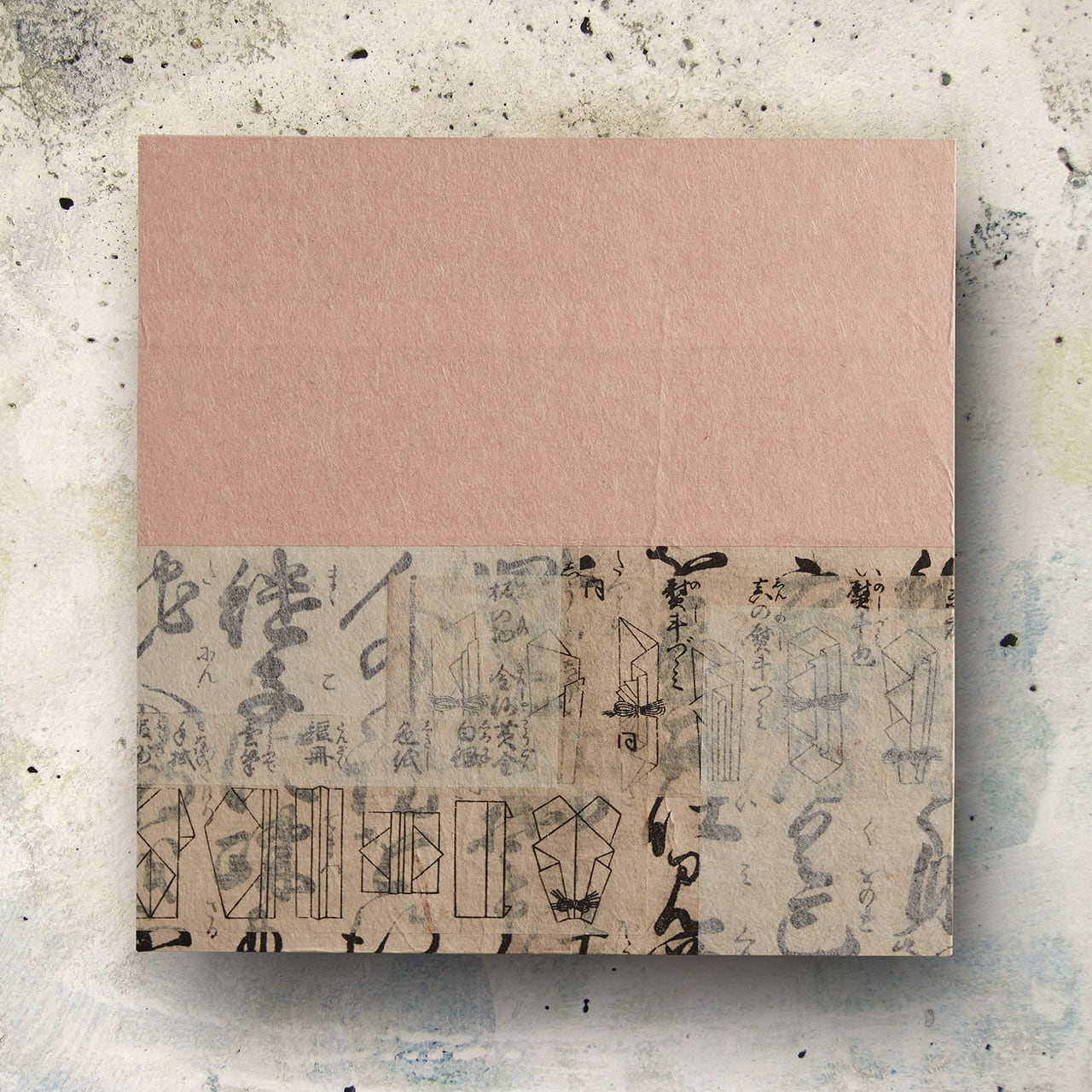 AT-KS001T 女今川 / 楮紙 薄桃 No.001