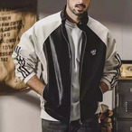 Piping 3-Line Blouson Long Sleeve ◇H0830