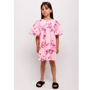 ＜CHRISTINA ROHDE＞ベルスリーブ ワンピース Dress No. 130（pink）