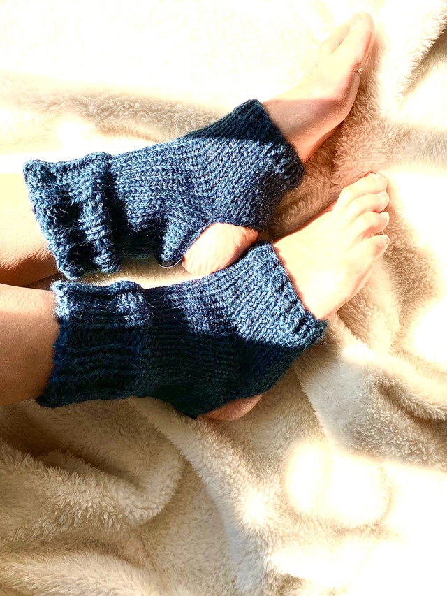 アンクルウォーマー《メンズ》　ダークネイビー　My Kinda Body　