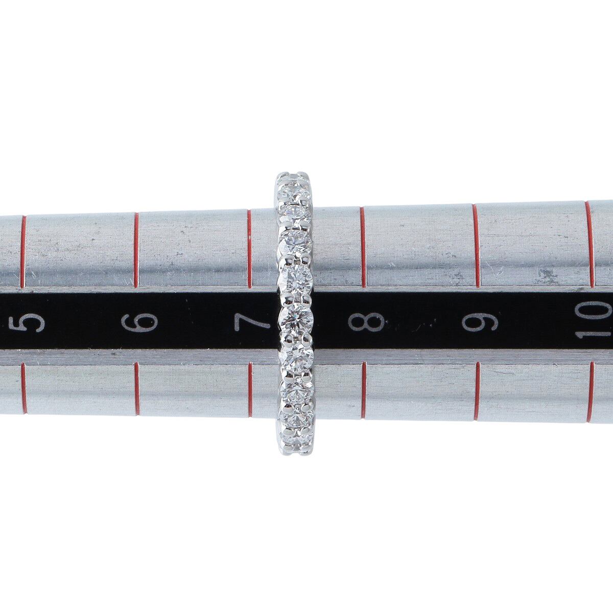 ハリーウィンストン フルエタニティ リング ラウンド プロングセット