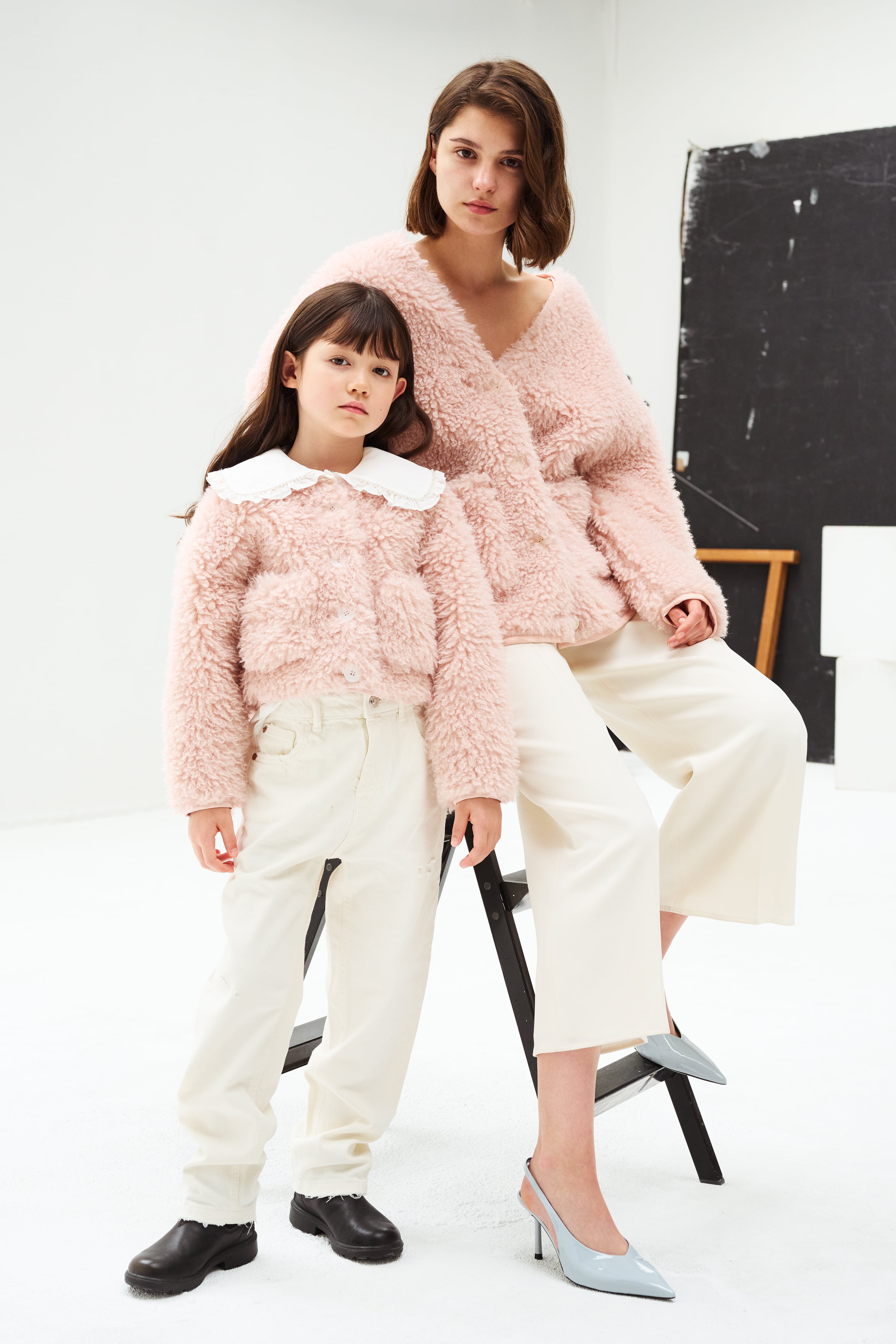 POODLE COAT WHITE | AMICA・kids