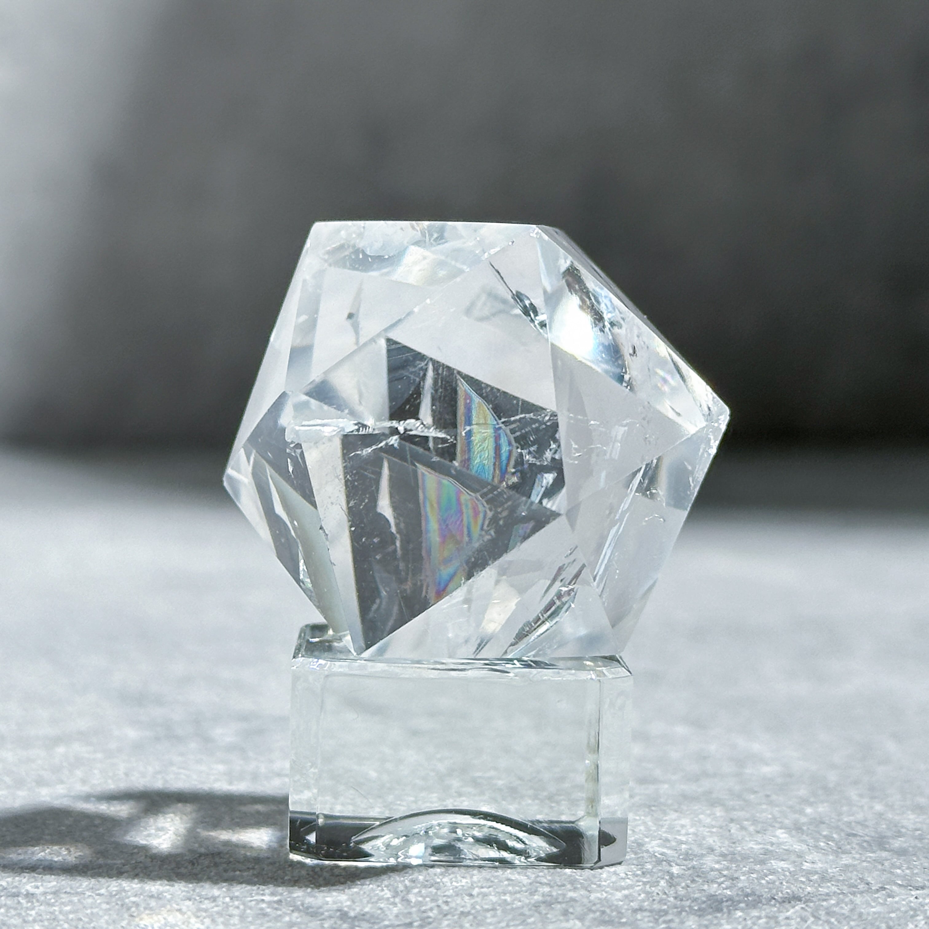 ミナスジェライス産クリアクォーツ 二十面体51◇Clear Quartz