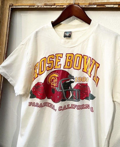 80's ROSEBOWL football game  T -shirts【L】