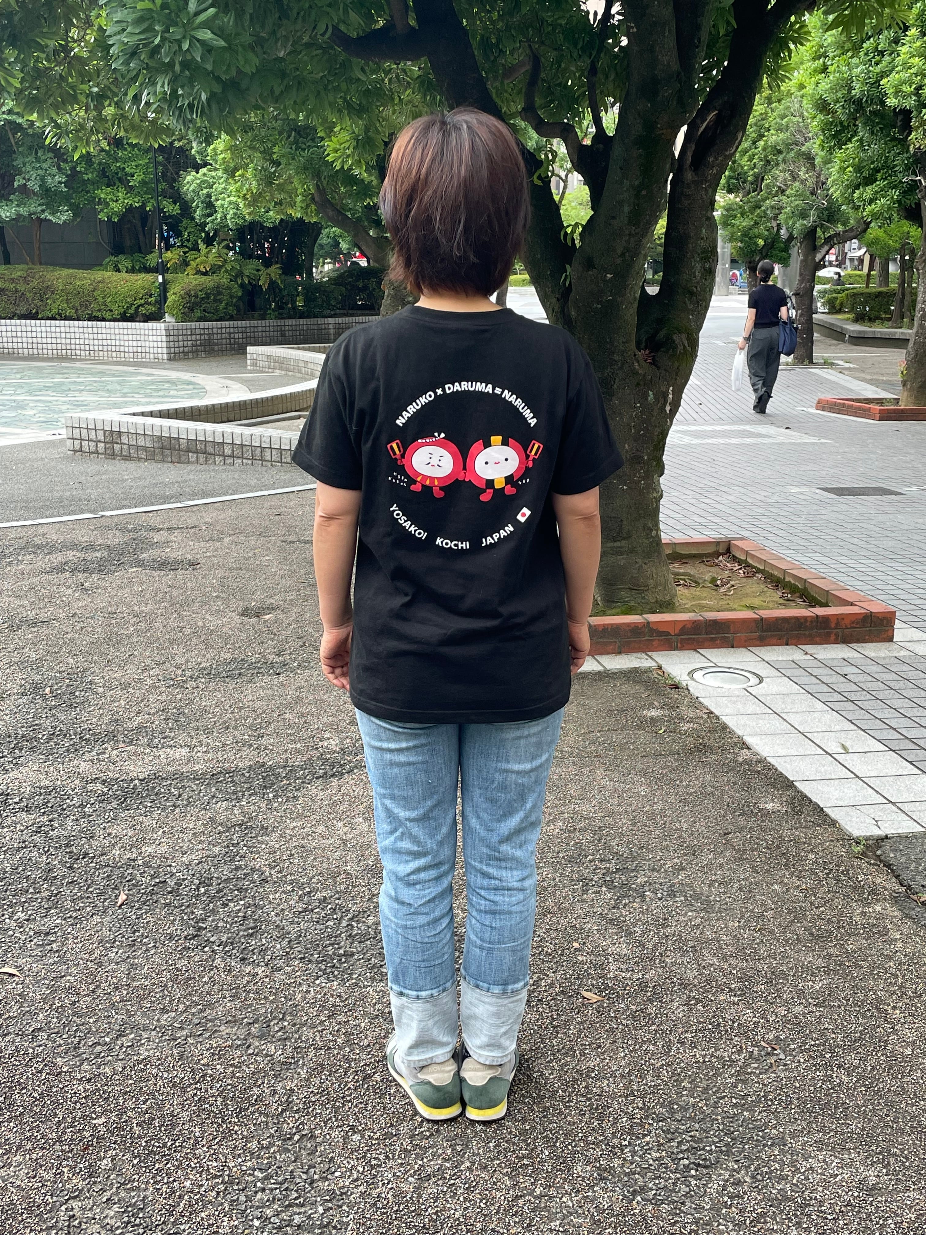Tシャツ なるまとだるまのおんちゃん