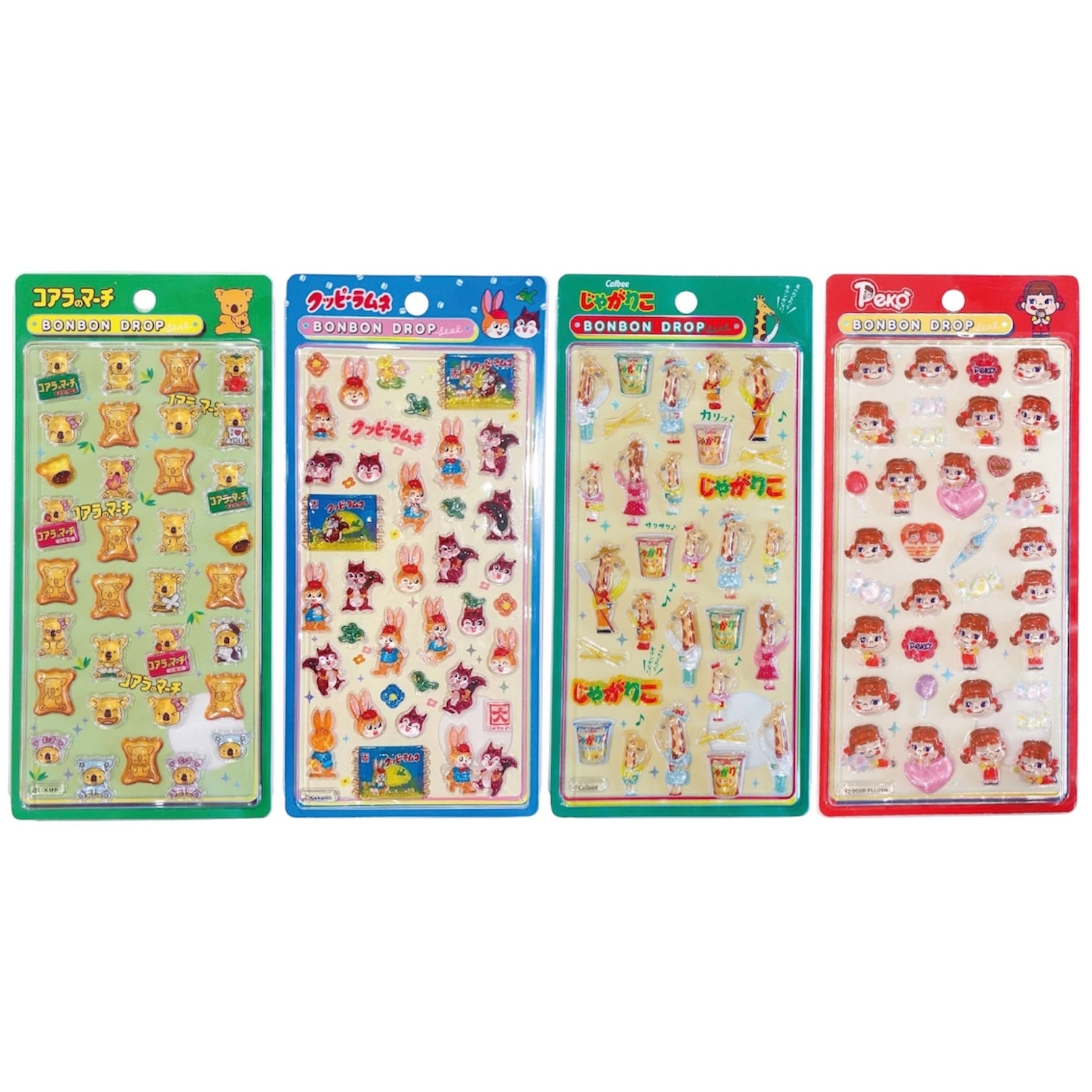 秋冬新作 ボンボンドロップシールお菓子シリーズ