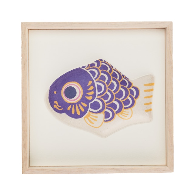 1種飾り　鯉のぼり(紫)　F01-TI015
