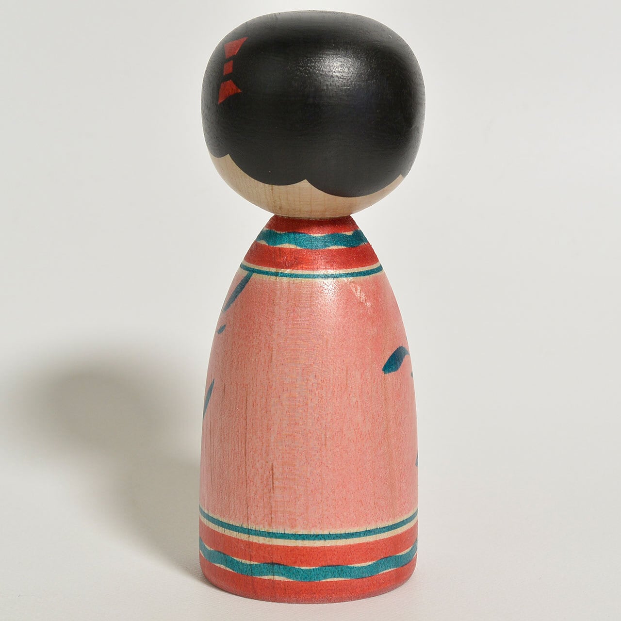 伝統こけし（本人型） 約3.5寸 約10.5cm 平賀輝幸 工人（作並系）#0278