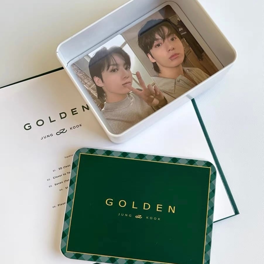 JungKook GOLDEN B\u0026N アメリカ限定トレカ