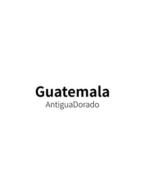 Guatemala Antigua Dorado【グアテマラ アンティグア ドラド】85g