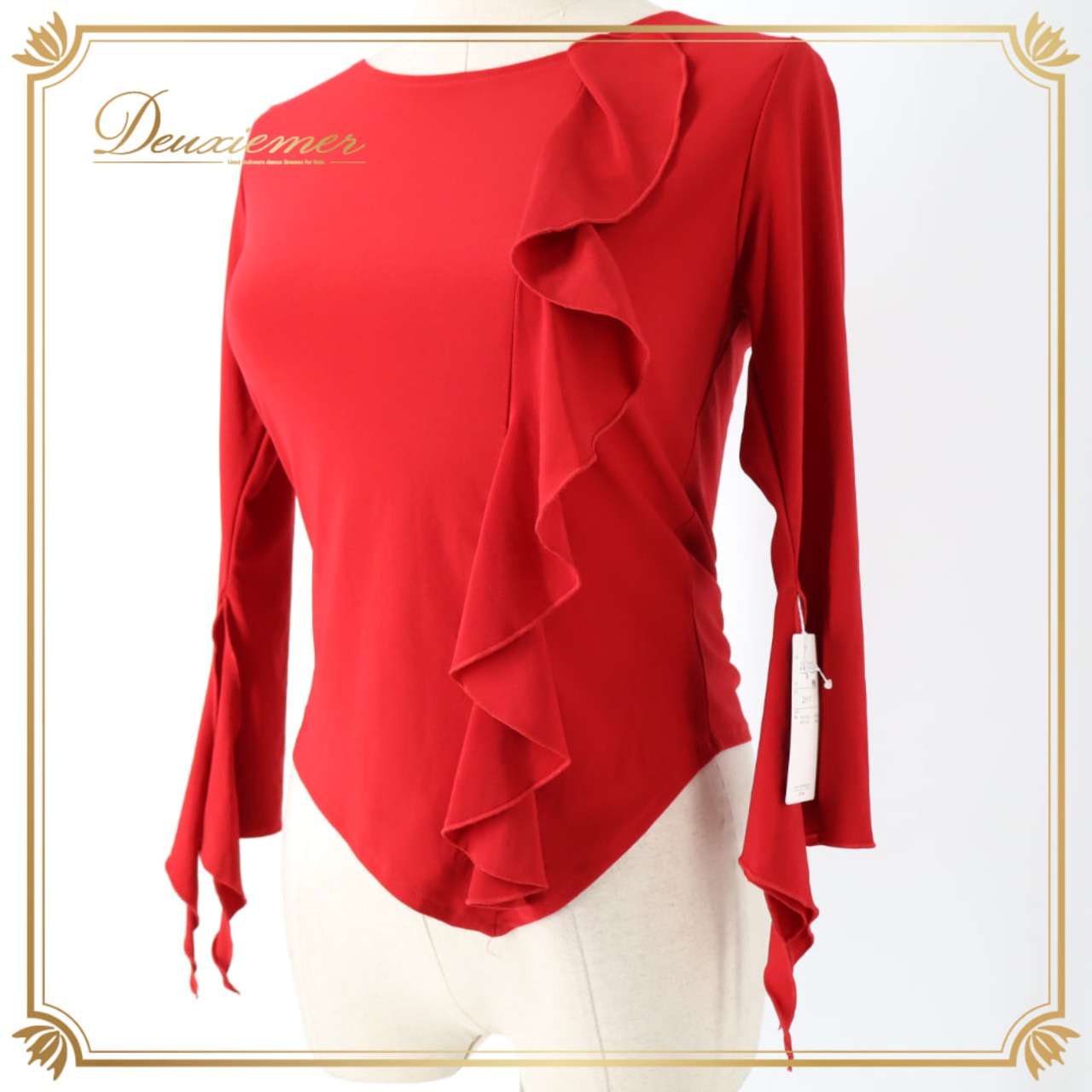 社交ダンス 衣装 Mode Hachiro LADIES TOP FASHION OF TODAY トップス カットソー レッスンウェア レッド系 赤 無地 フォーマル 派手 ワンカラー 上品 気品 エレガント かわいい 大人っぽい 華やか レディース ダンス衣装 ダンス用品 競技ダンス ソシアルダンス ボールルームダンス ダンスレッスンウェア フォーマルダンス衣装 ワンカラートップス 無地トップス きれいめ 派手すぎない 赤衣装 着回し ダンスソシアル競技 試合用 上品デザイン 伸縮素材 ポリウレタン
