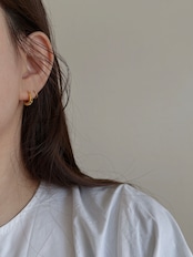 S925 リズムフープピアス