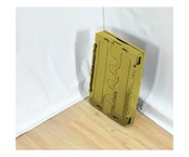トラスコ中山(TRUSCO) 蓋つき折りたたみコンテナ コヨーテ ベージュ 50L CT50-CYT
