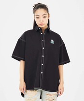 【X-girl】FACE S/S SHIRT【エックスガール】